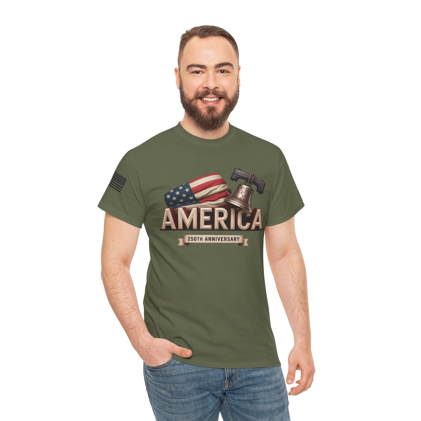 America Built 250th Anniversary  Bundle (T-Shirt and Mug)