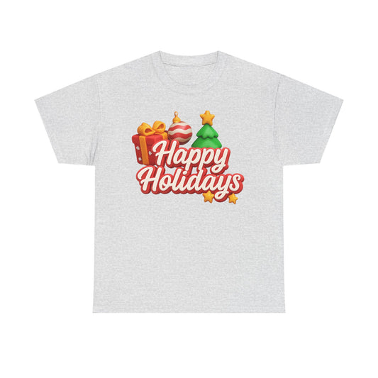 "Happy Holidays" Unisex Tee