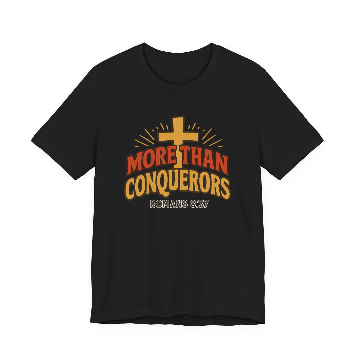 "More Than Conquerors" Unisex Tee