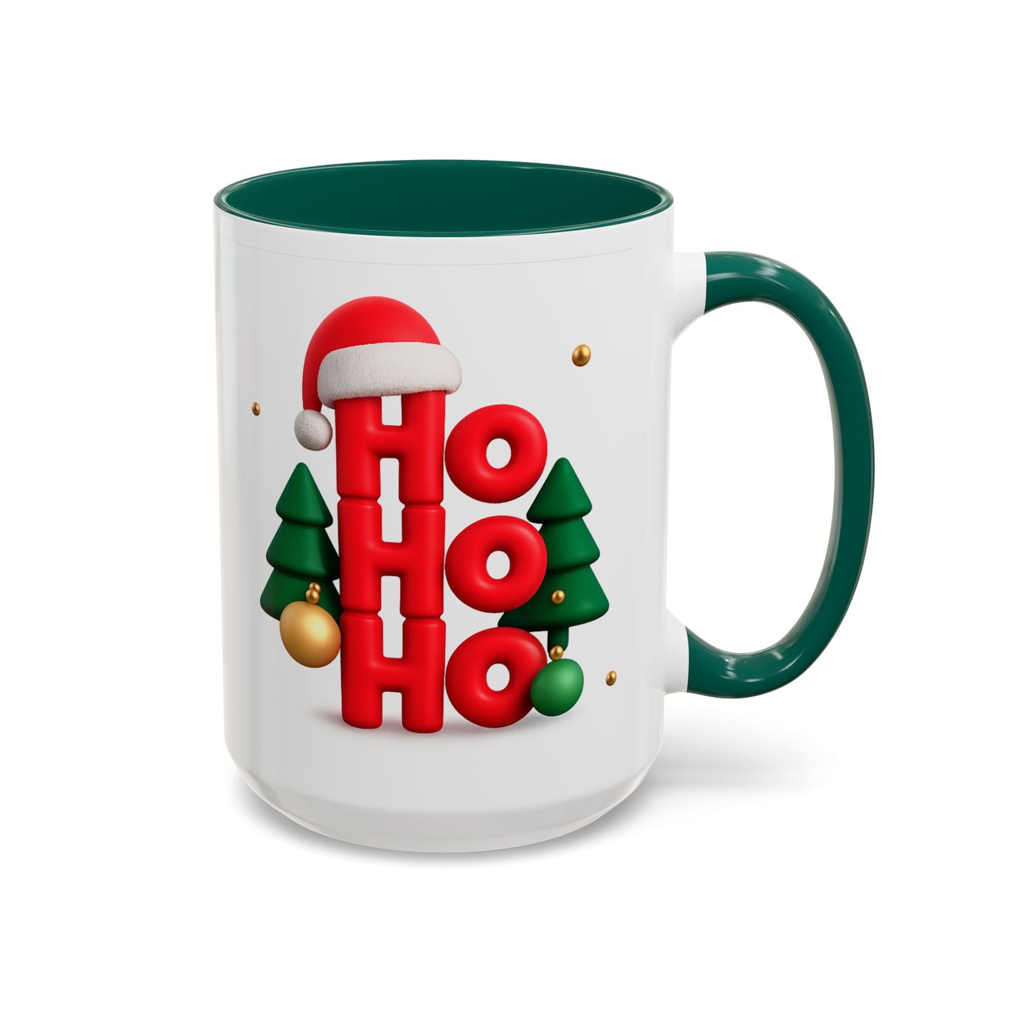 "Ho Ho Ho" Accent Mug