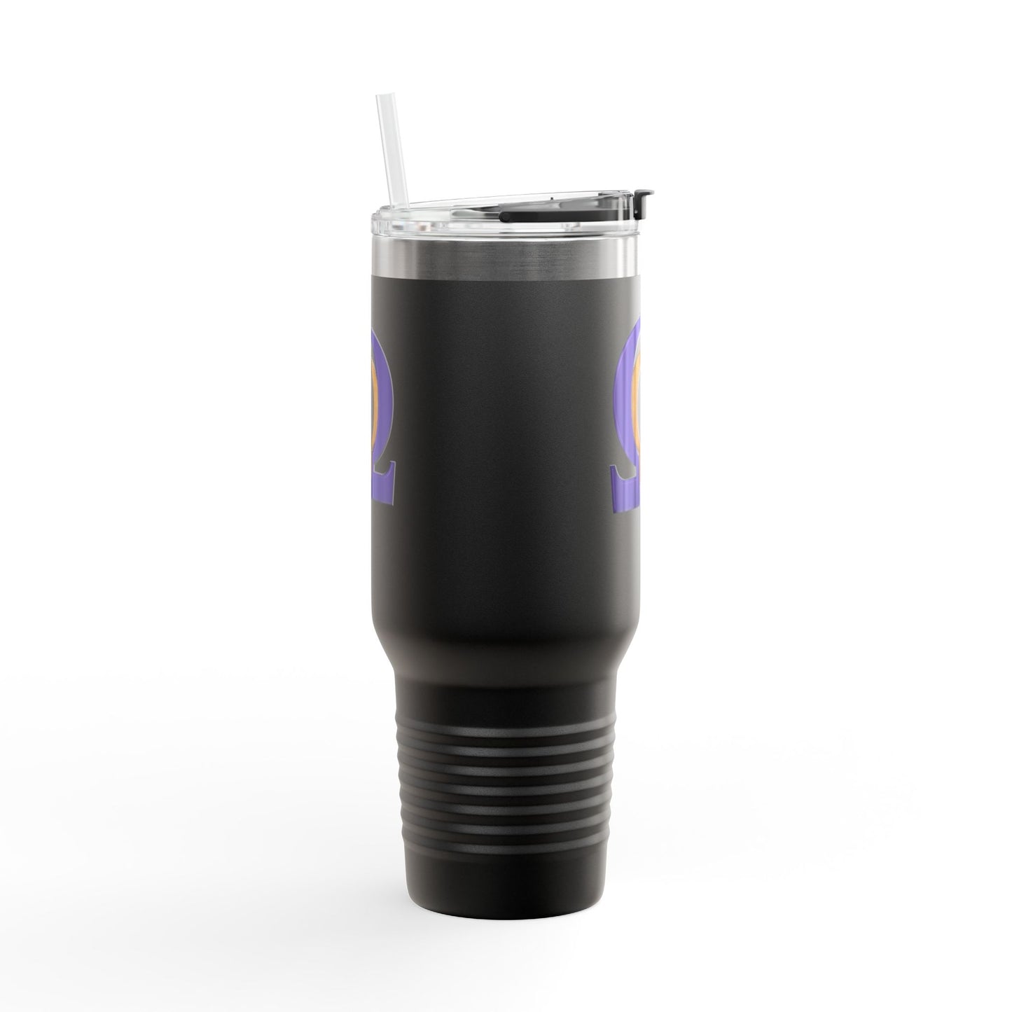 Omega Legacy Tumbler – Power in Every Sip - Insulated Travel Mug, 40oz