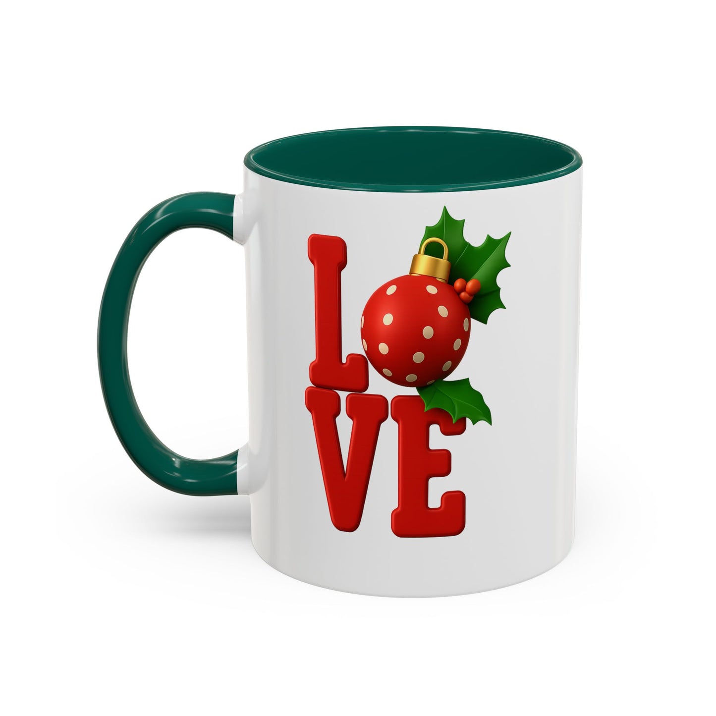 "LOVE" Accent Mugs