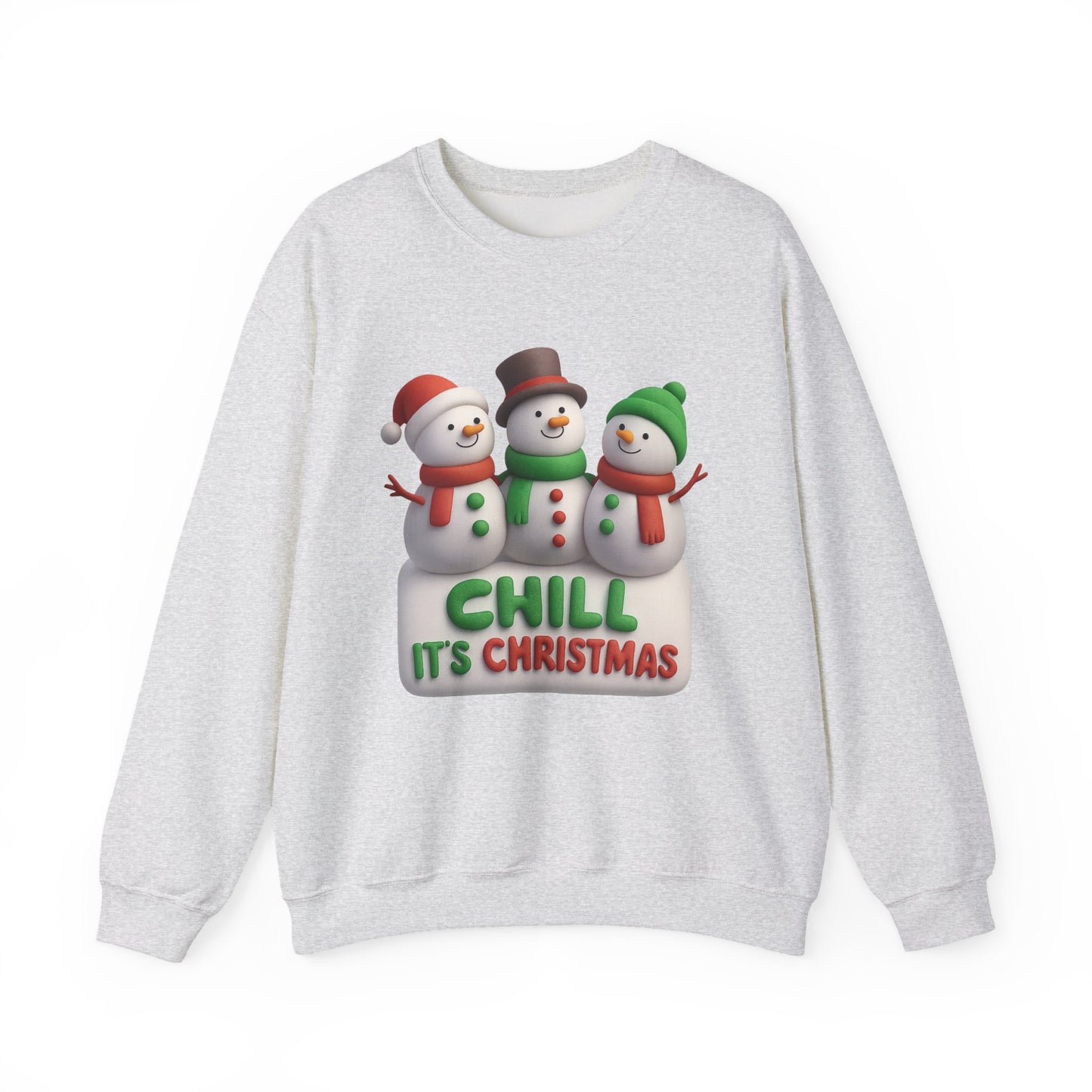 "Chill It's Christmas" Unisex Sweatshirt