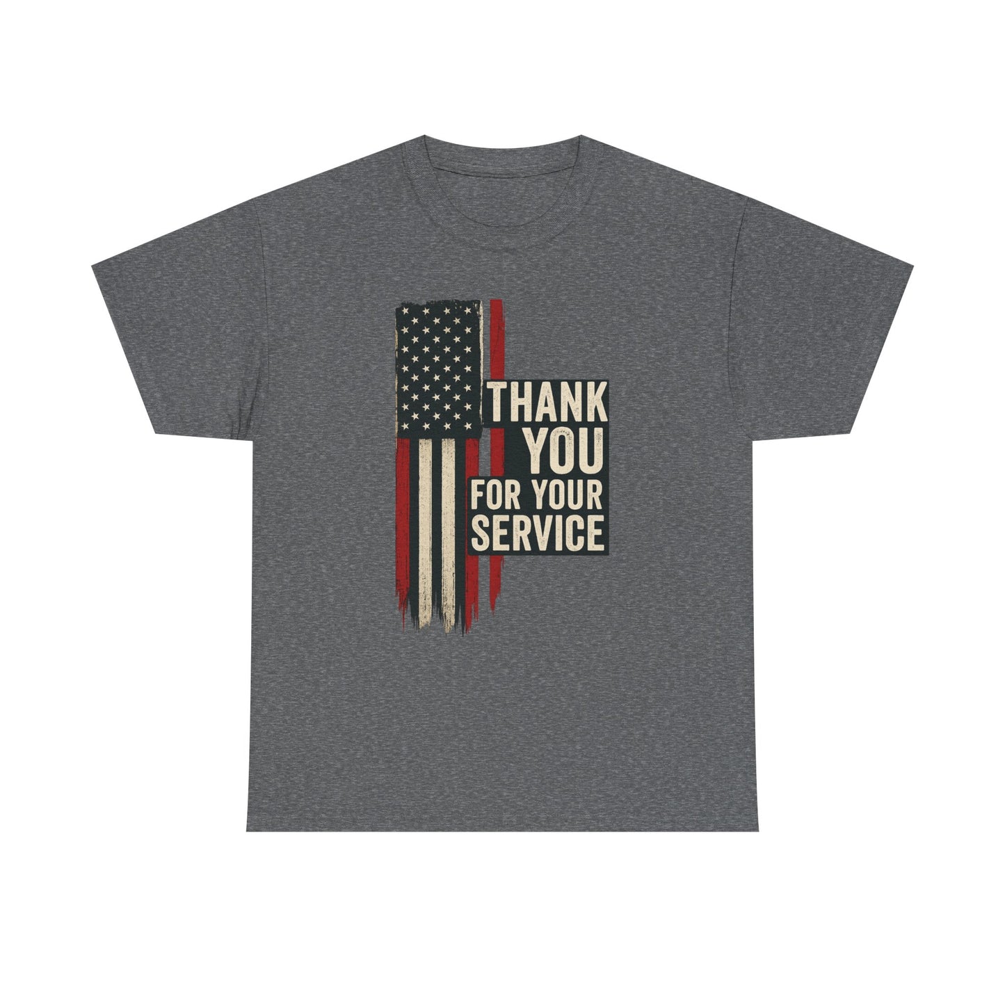 "Thank You For Your Service" Veterans Day Unisex Tee