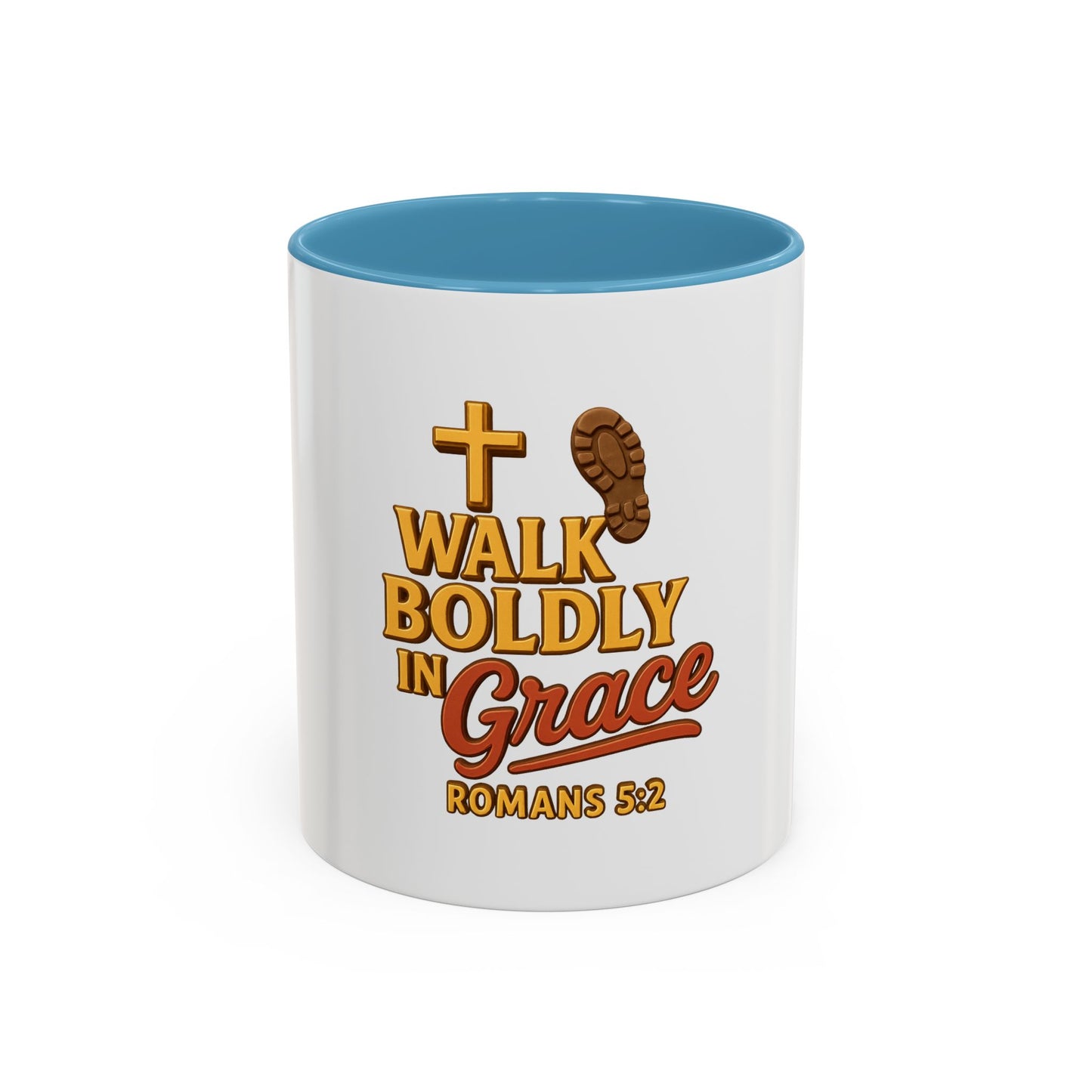 Walk Boldly in Grace – Inspirational Mug Collection (11oz)