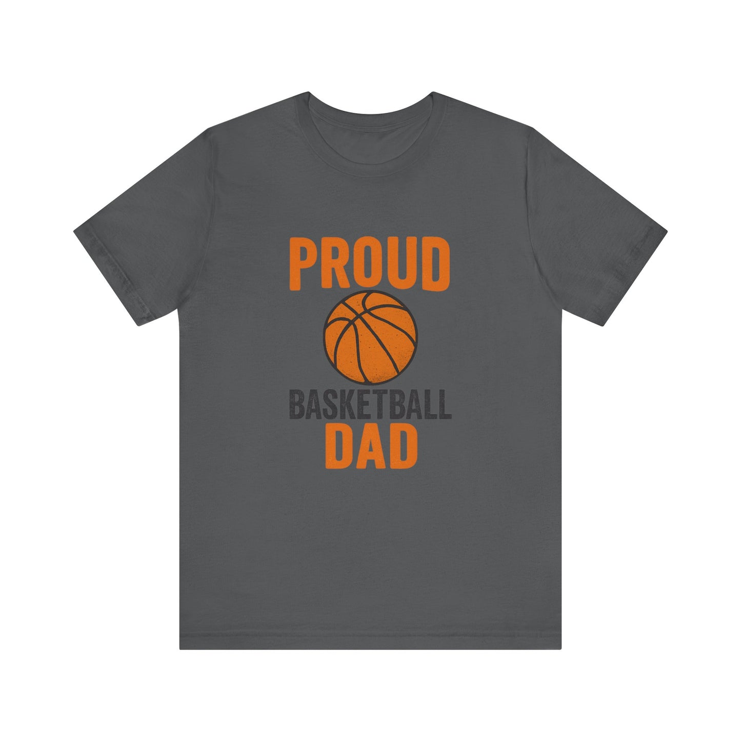 "Proud Basketball Dad" Jersey Tee
