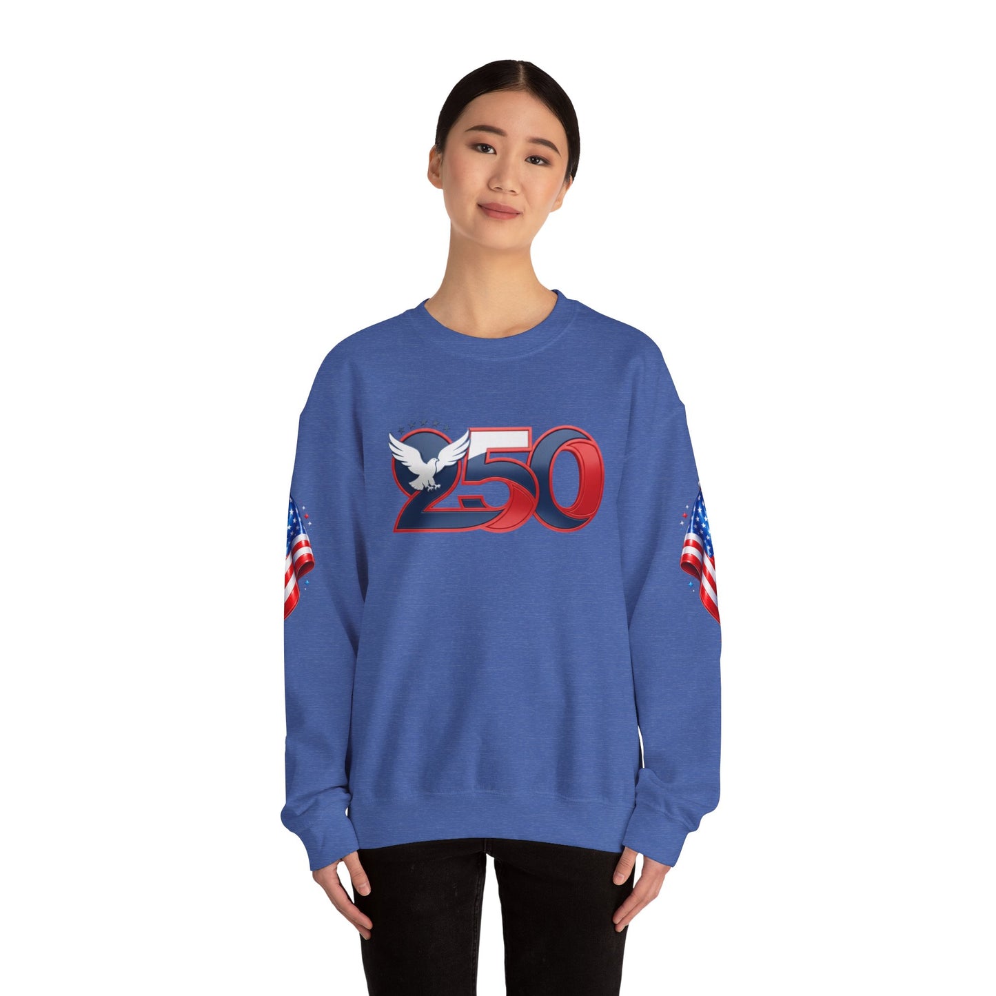 America250 Legacy Eagle Sweatshirt – Limited Edition Unisex Heavy Blend™ Crewneck Sweatshirt