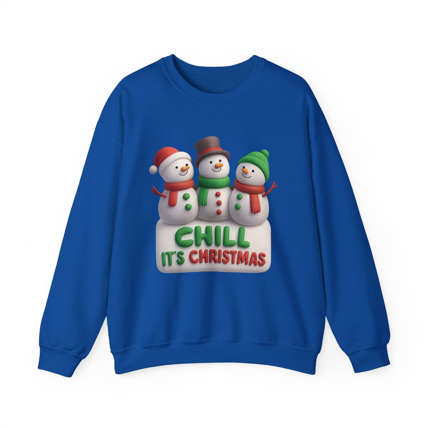 "Chill It's Christmas" Unisex Sweatshirt