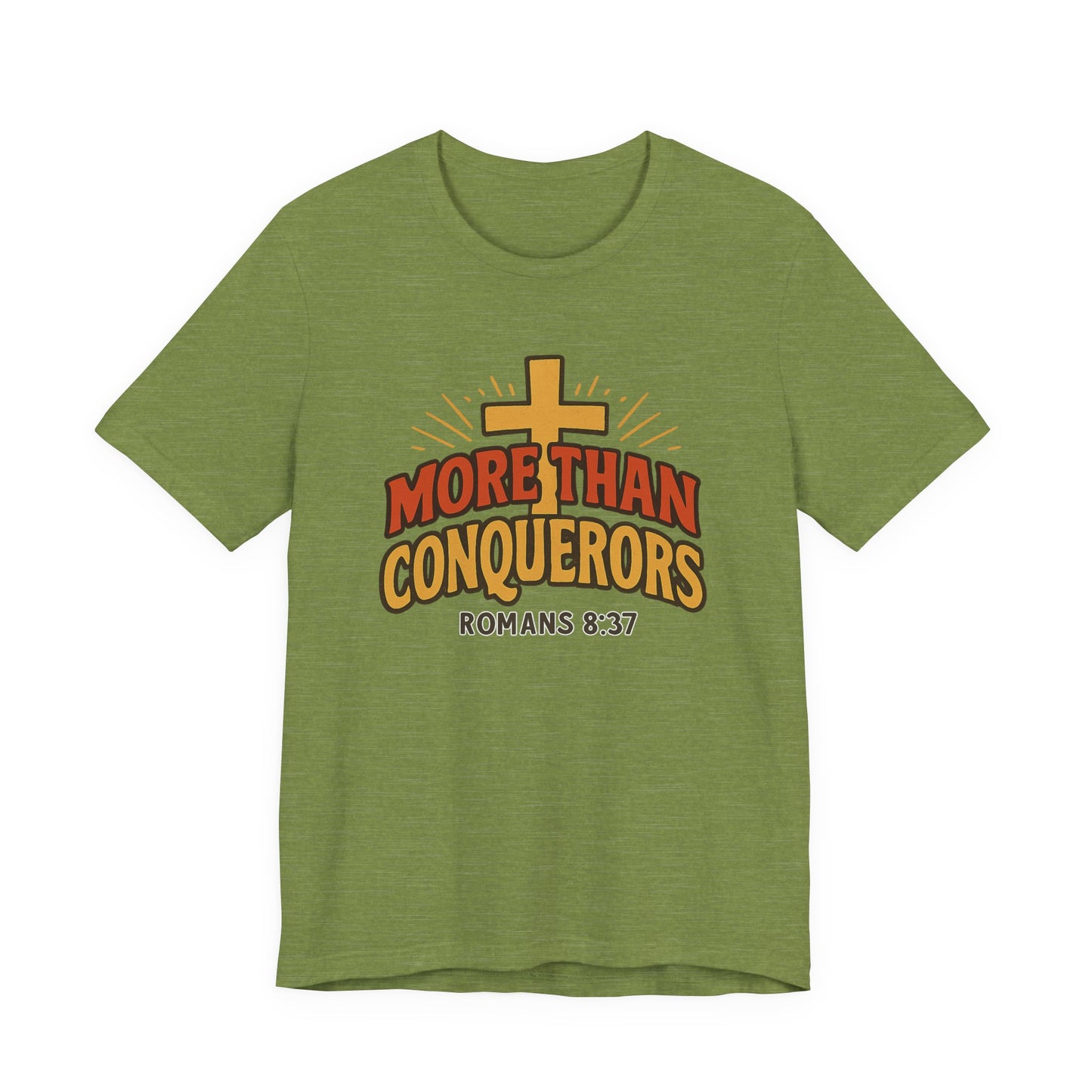 "More Than Conquerors" Unisex Tee