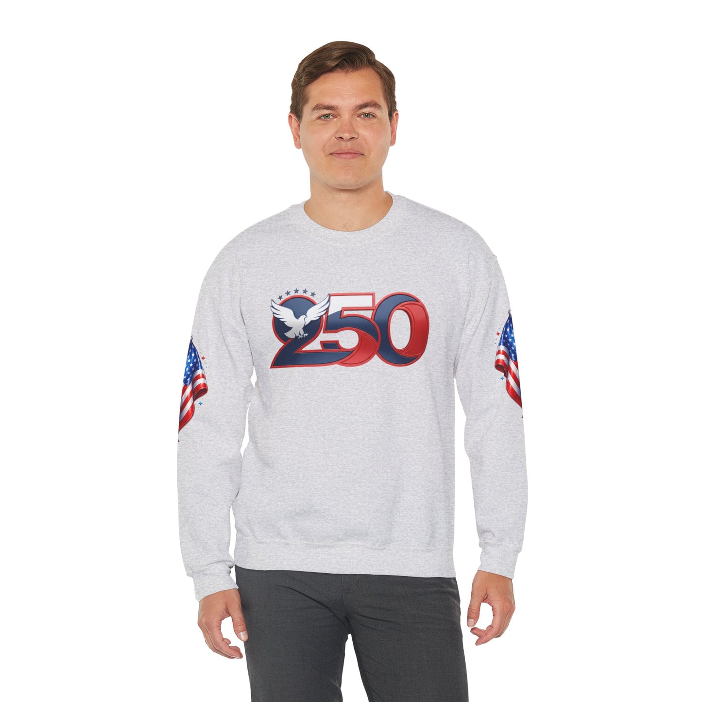 America250 Legacy Eagle Sweatshirt – Limited Edition Unisex Heavy Blend™ Crewneck Sweatshirt