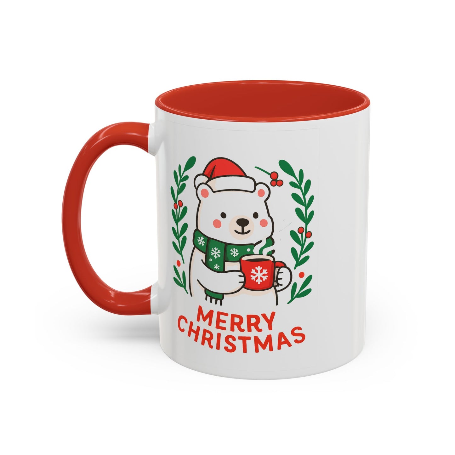 "Merry Christmas" Accent Mug