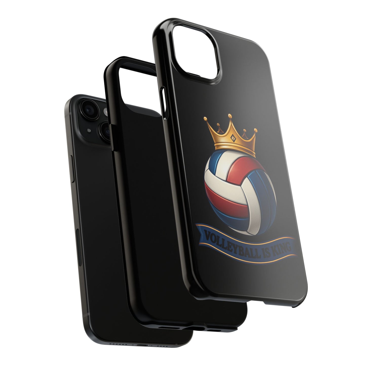 Volleyball Is King - Tough Phone Cases