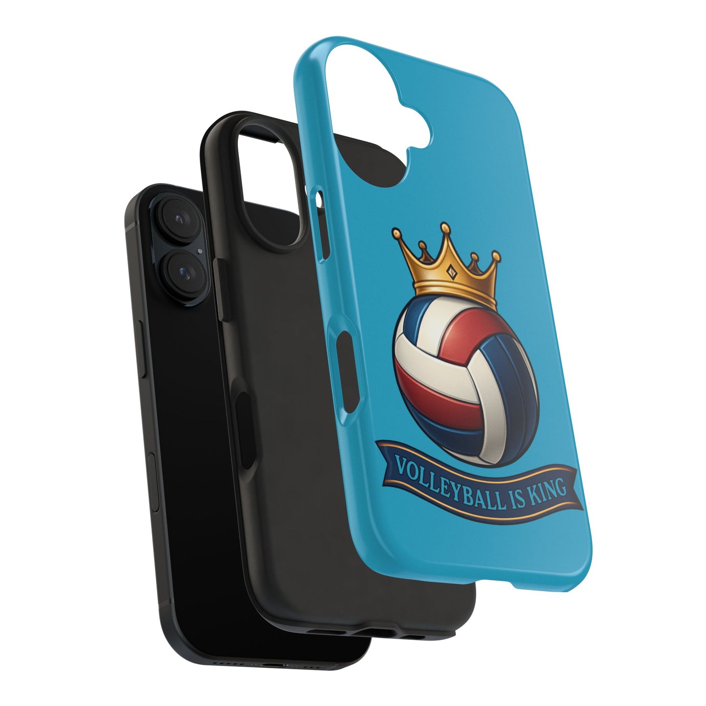 Volleyball Is King - Tough Phone Cases