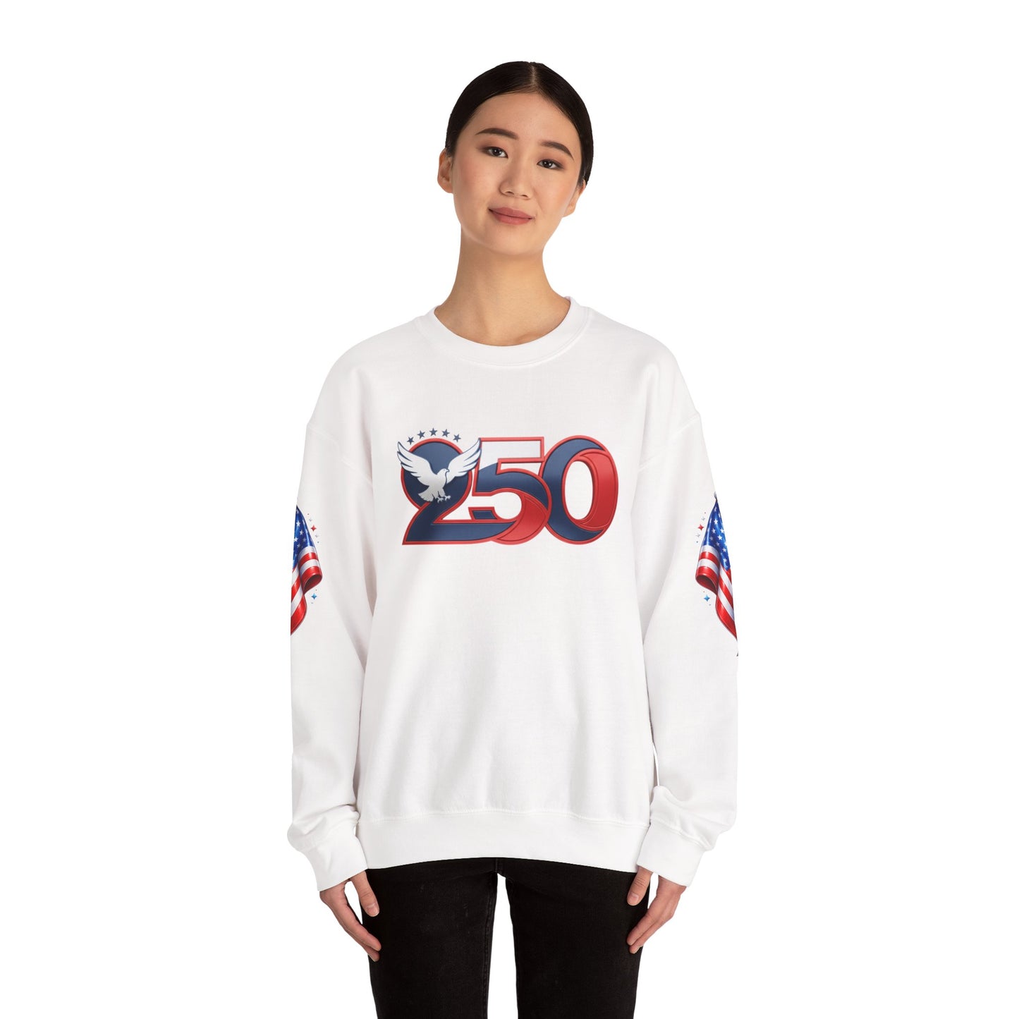 America250 Legacy Eagle Sweatshirt – Limited Edition Unisex Heavy Blend™ Crewneck Sweatshirt
