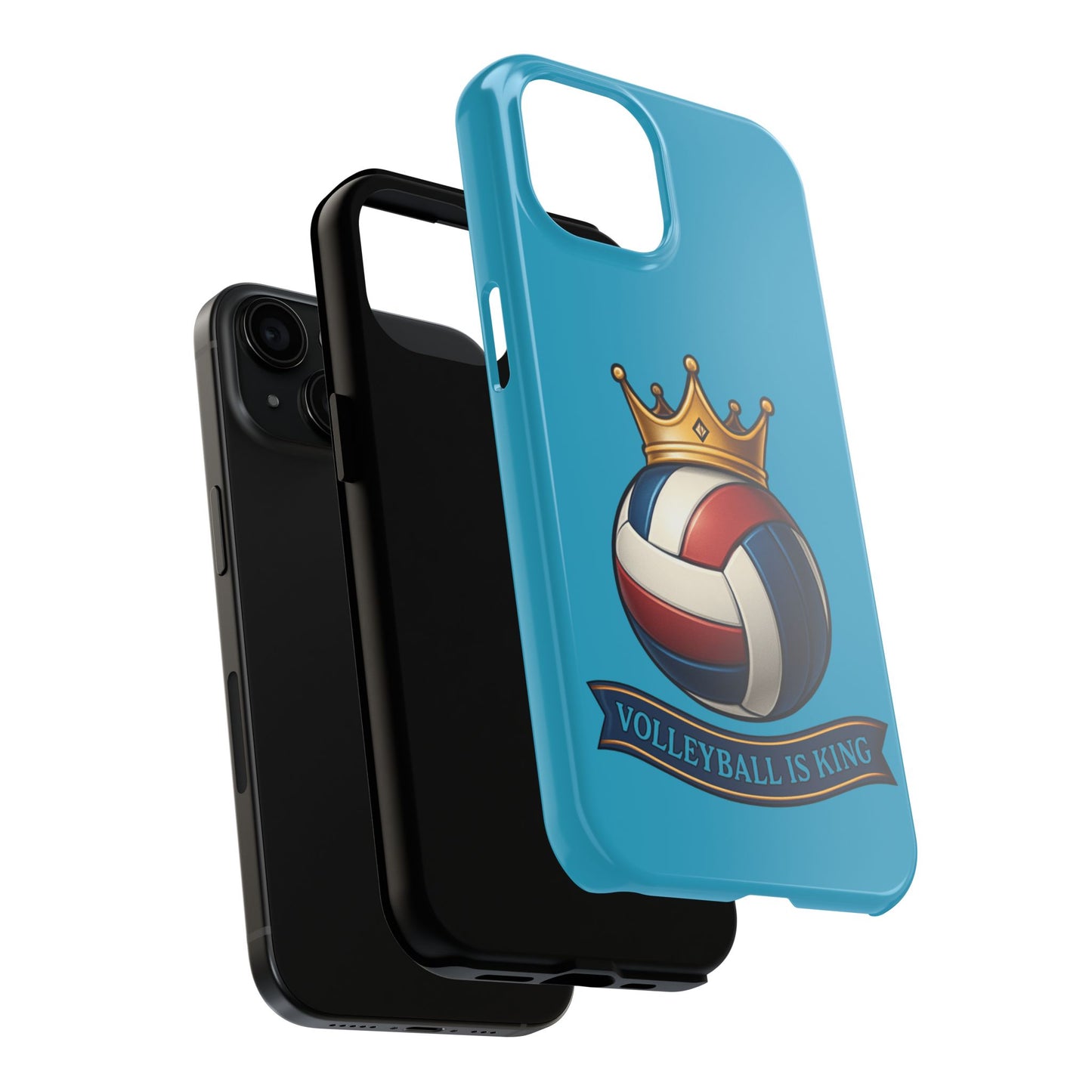 Volleyball Is King - Tough Phone Cases