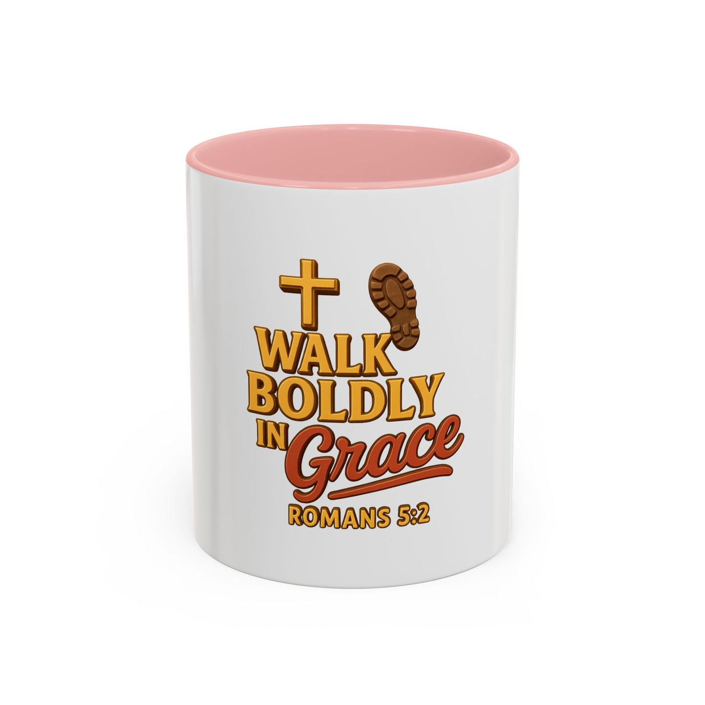 Walk Boldly in Grace – Inspirational Mug Collection (11oz)
