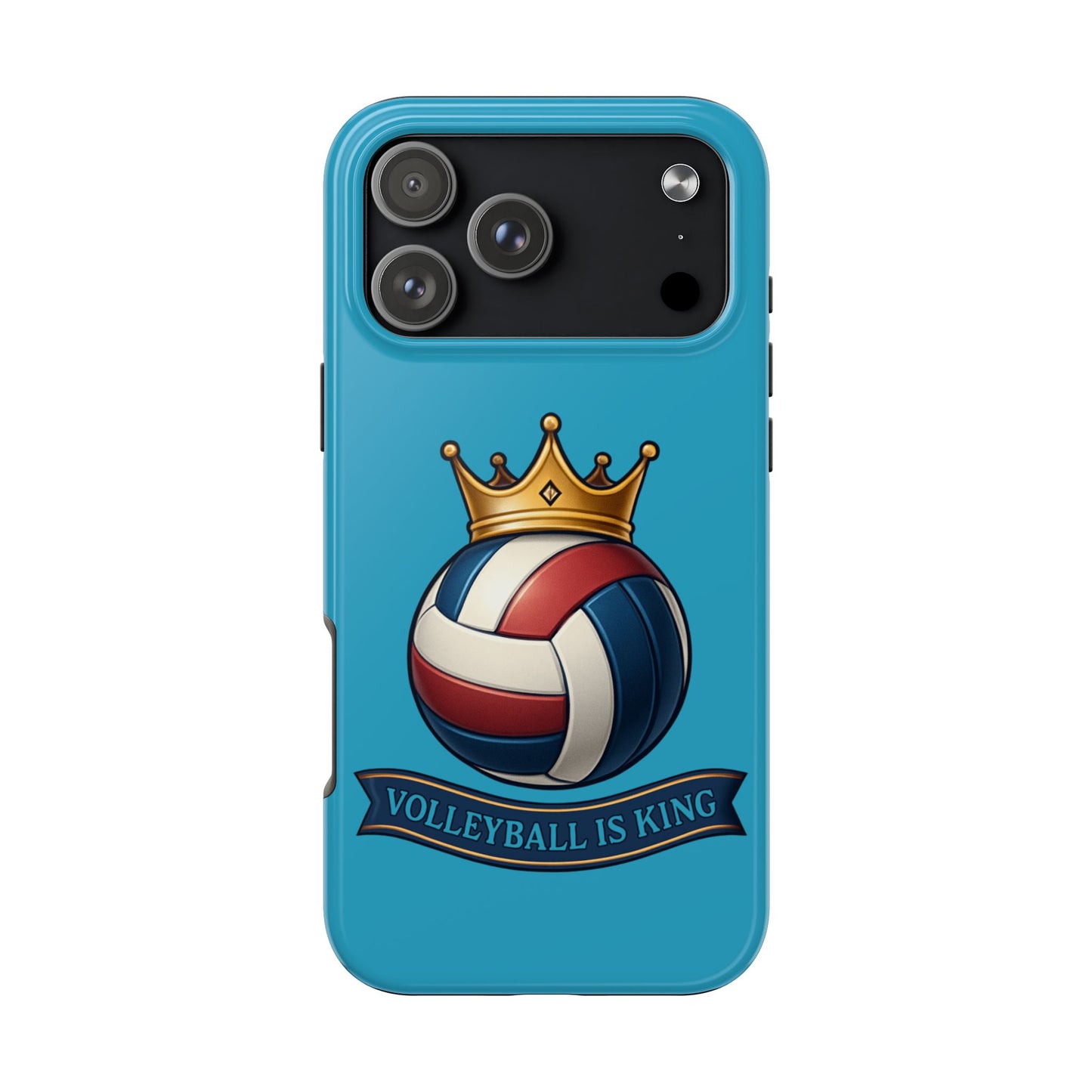 Volleyball Is King - Tough Phone Cases