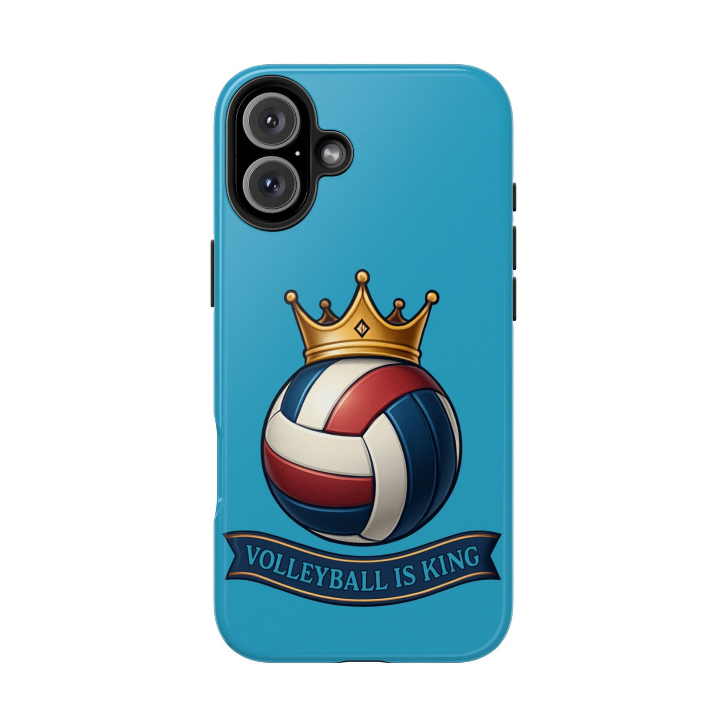 Volleyball Is King - Tough Phone Cases