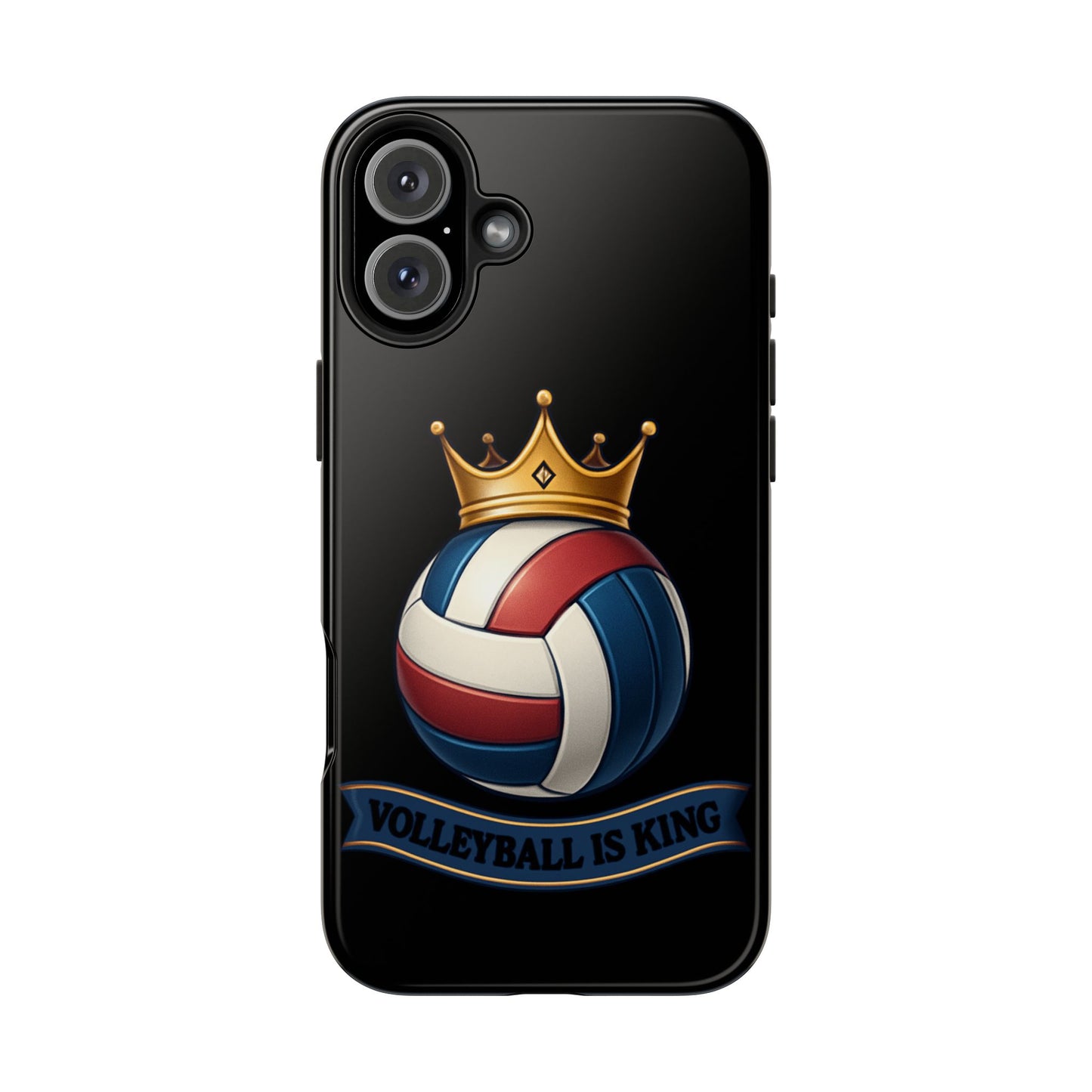 Volleyball Is King - Tough Phone Cases