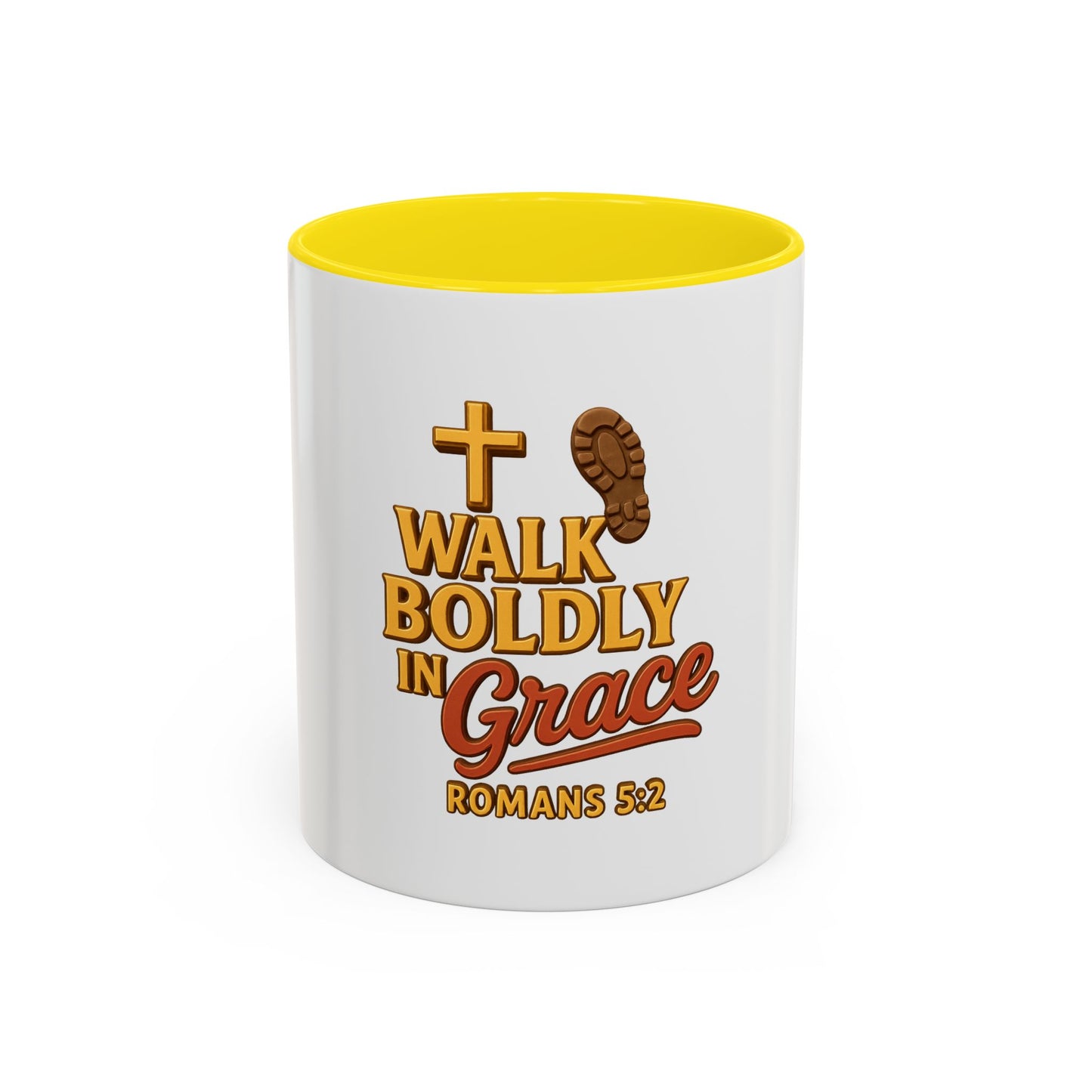 Walk Boldly in Grace – Inspirational Mug Collection (11oz)