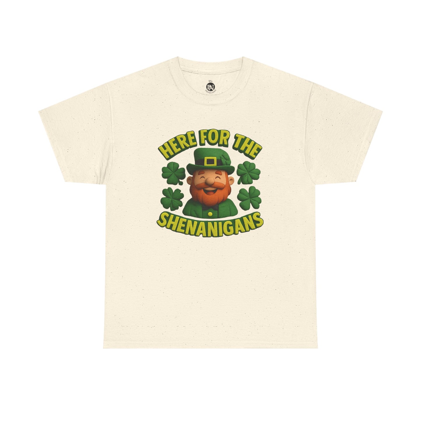 "Here for the Shenanigans" St. Patrick's Unisex Tee