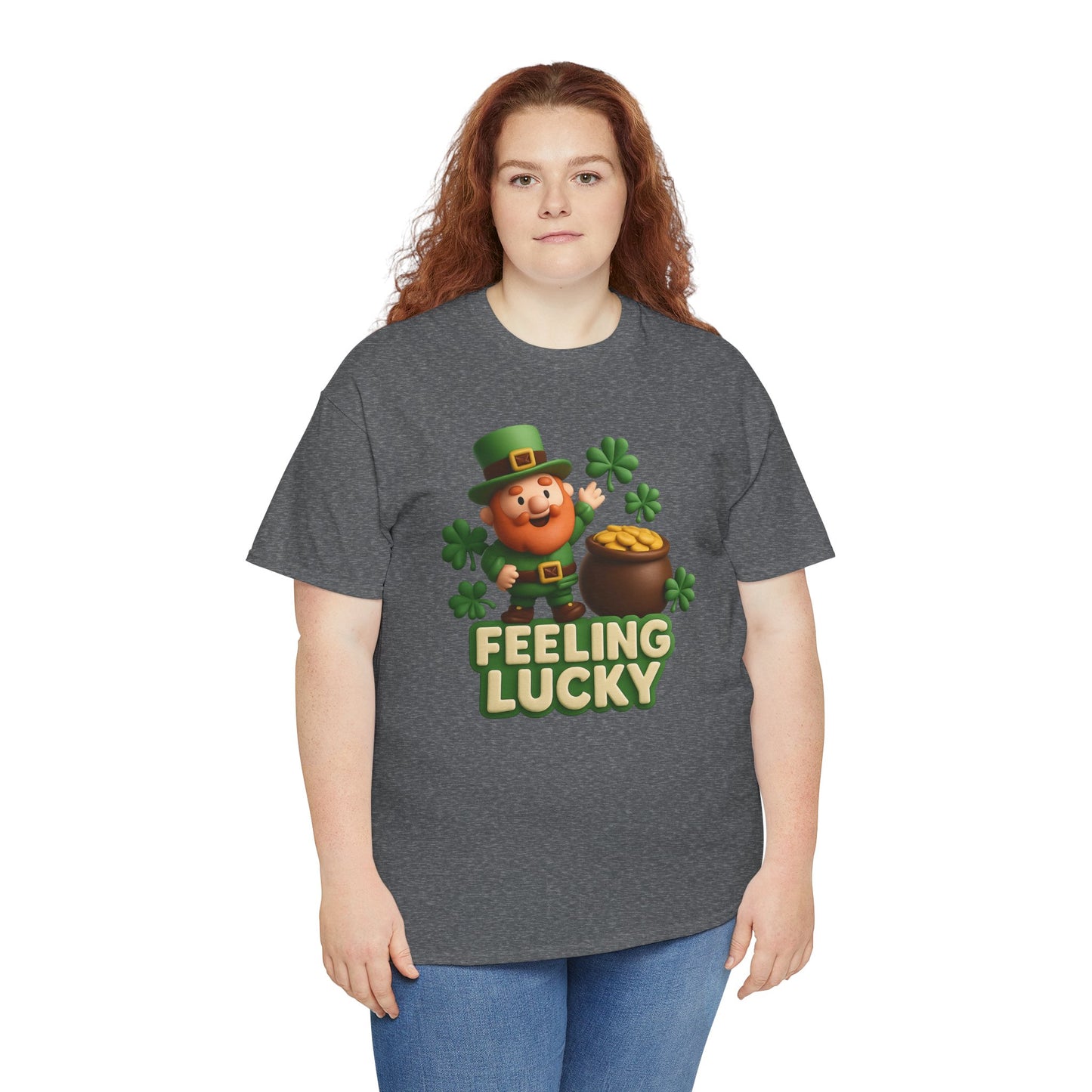 "Feeling Lucky" St. Patrick's Day Unisex Tee