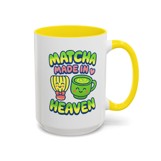 "Matcha Made In Heaven" Accent Mug