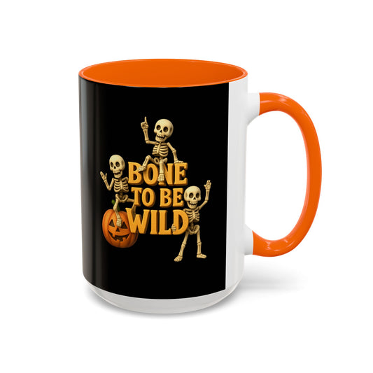 "Bone To Be Wild" Halloween Coffee Mug