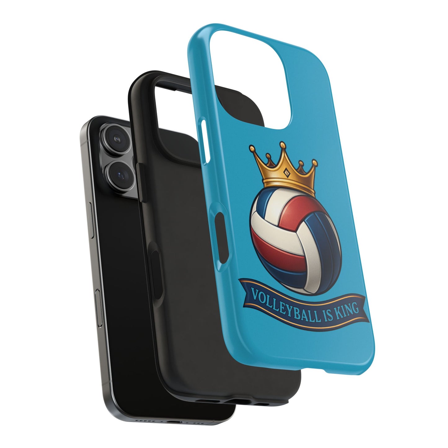 Volleyball Is King - Tough Phone Cases