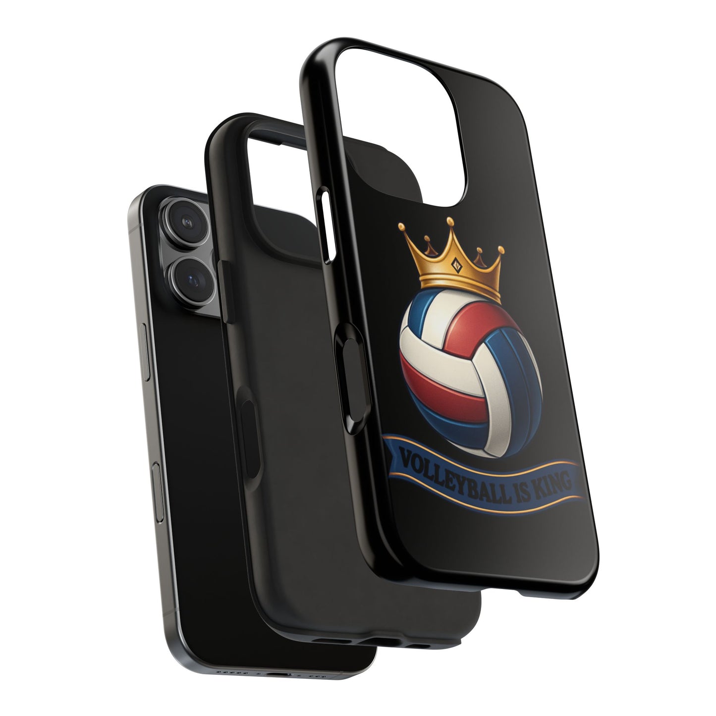 Volleyball Is King - Tough Phone Cases