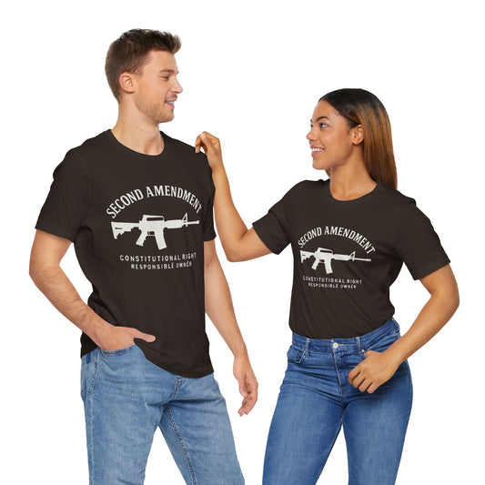 2nd Amendment Unisex Jersey Short Sleeve Tee