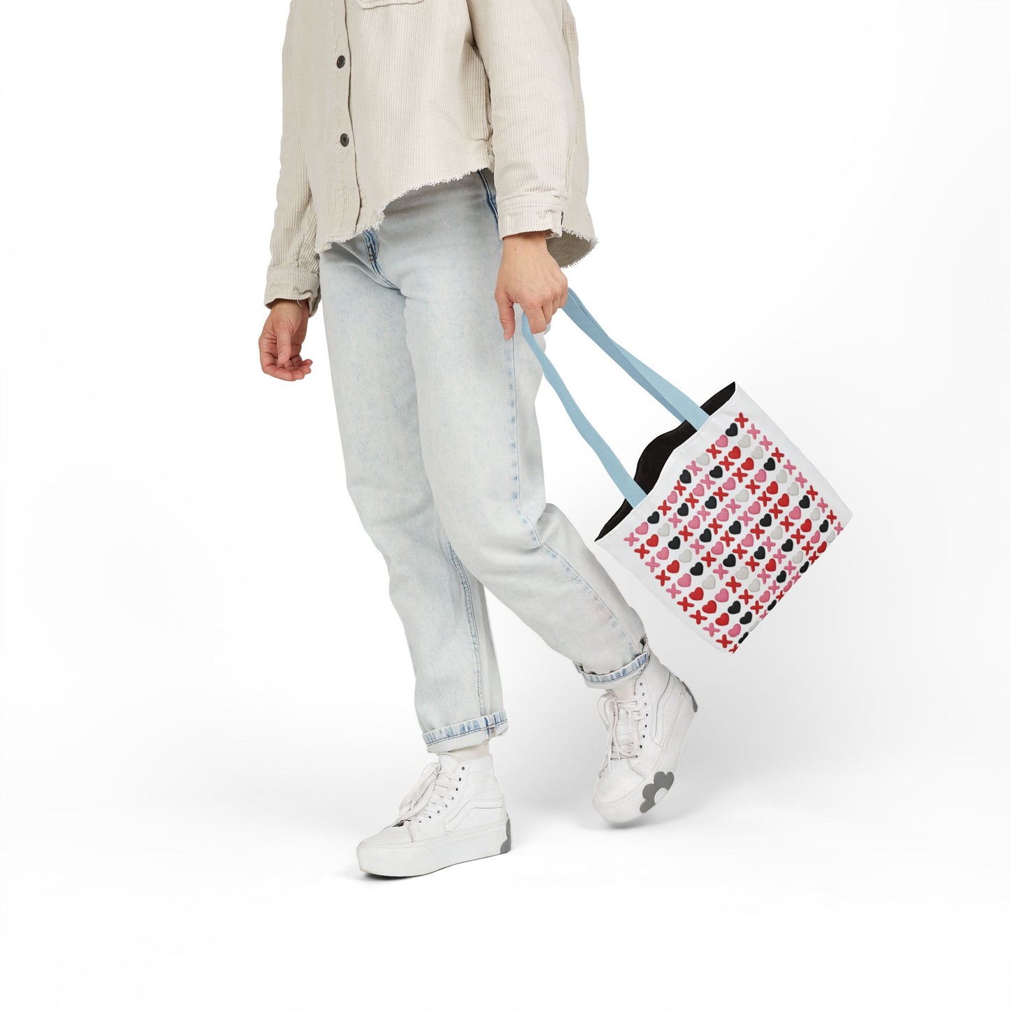 Bold XOXOX Pattern Tote Bag – Style That Carries Everything