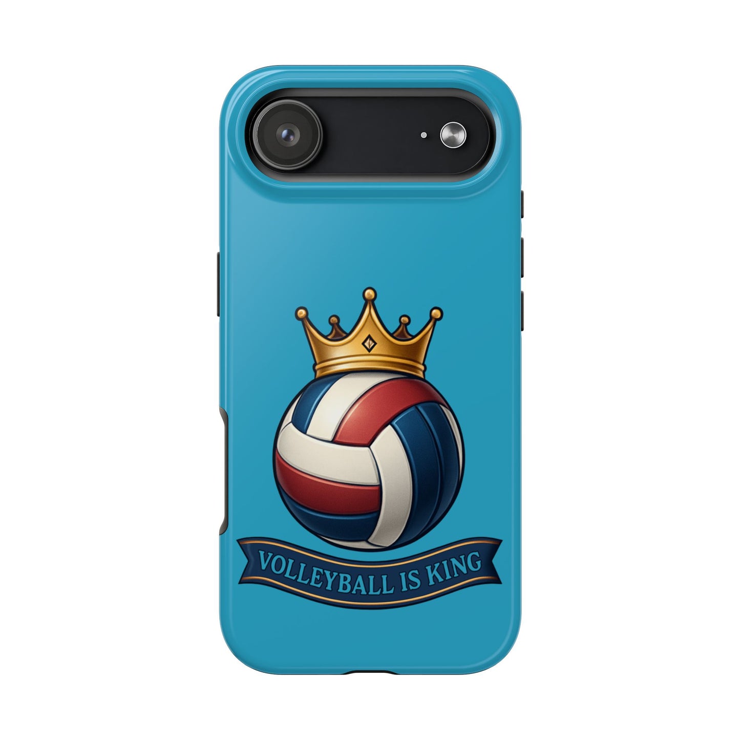Volleyball Is King - Tough Phone Cases