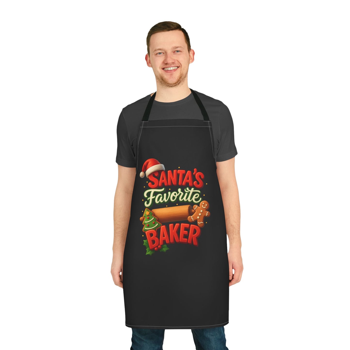 "Santa's Favorite Baker" Holiday Apron