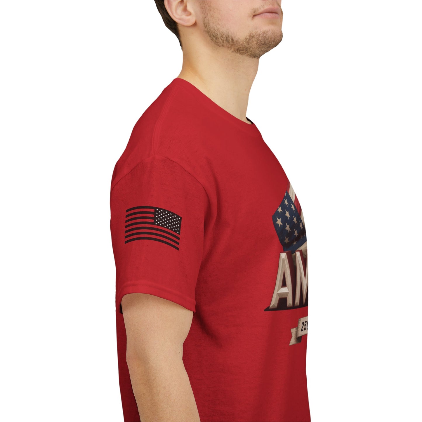 America Built. America Strong. USA 250th Anniversary Unisex Tee