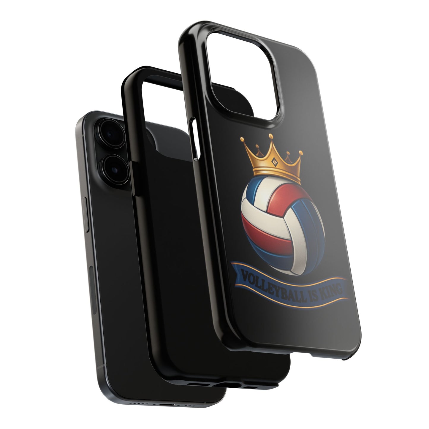 Volleyball Is King - Tough Phone Cases