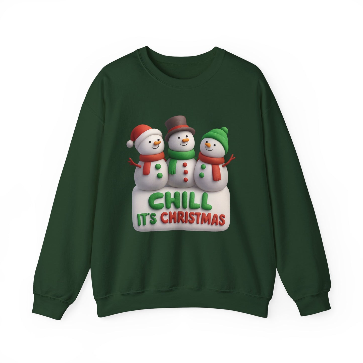 "Chill It's Christmas" Unisex Sweatshirt