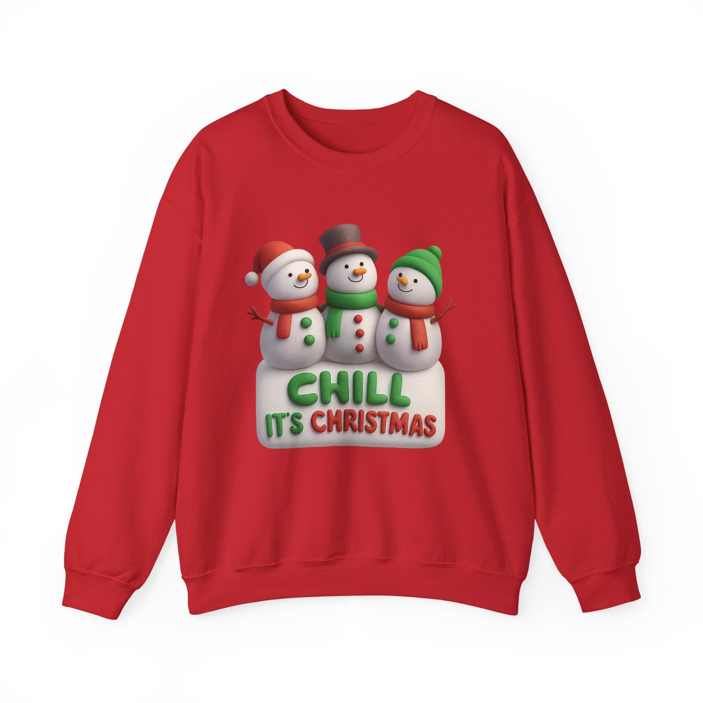 "Chill It's Christmas" Unisex Sweatshirt
