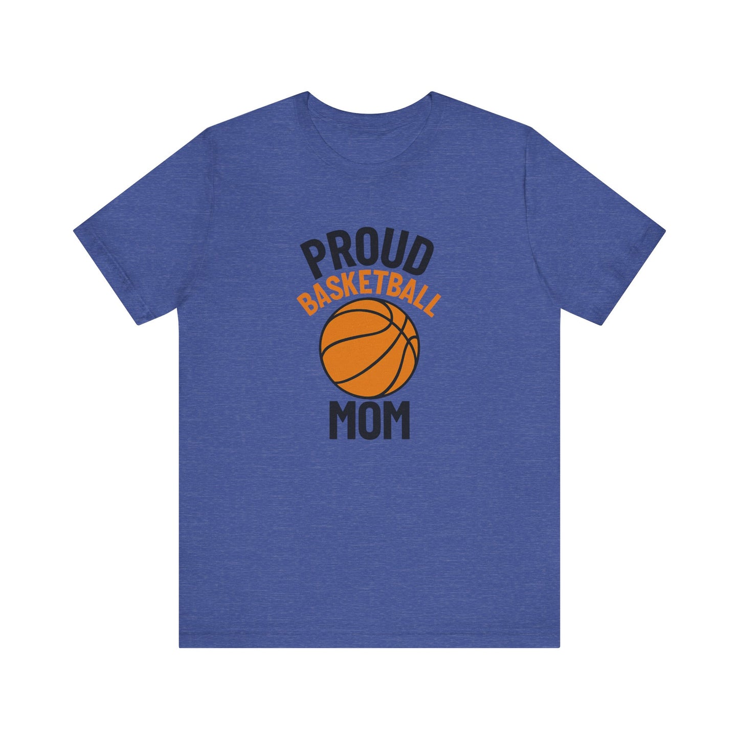 "Proud Basketball Mom" Jersey Tee