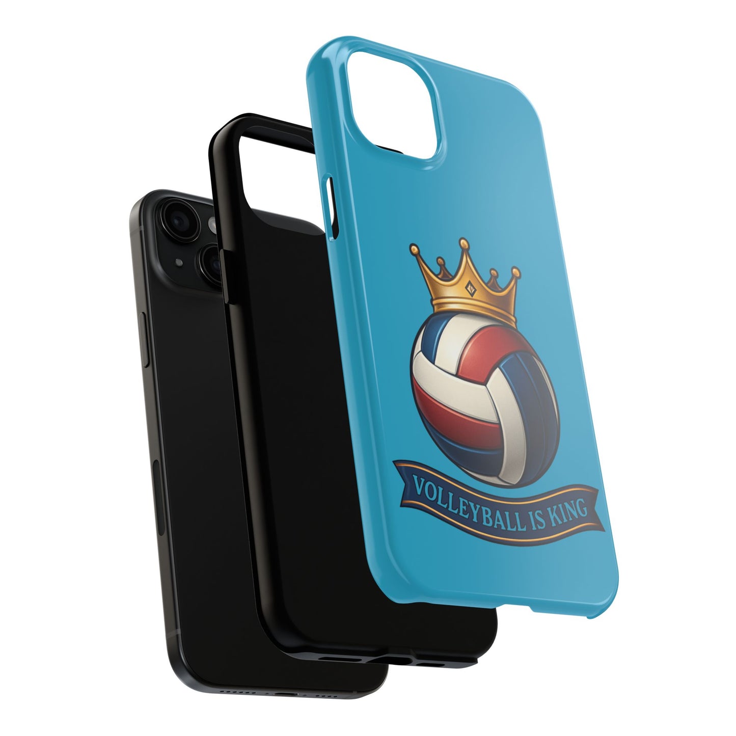 Volleyball Is King - Tough Phone Cases