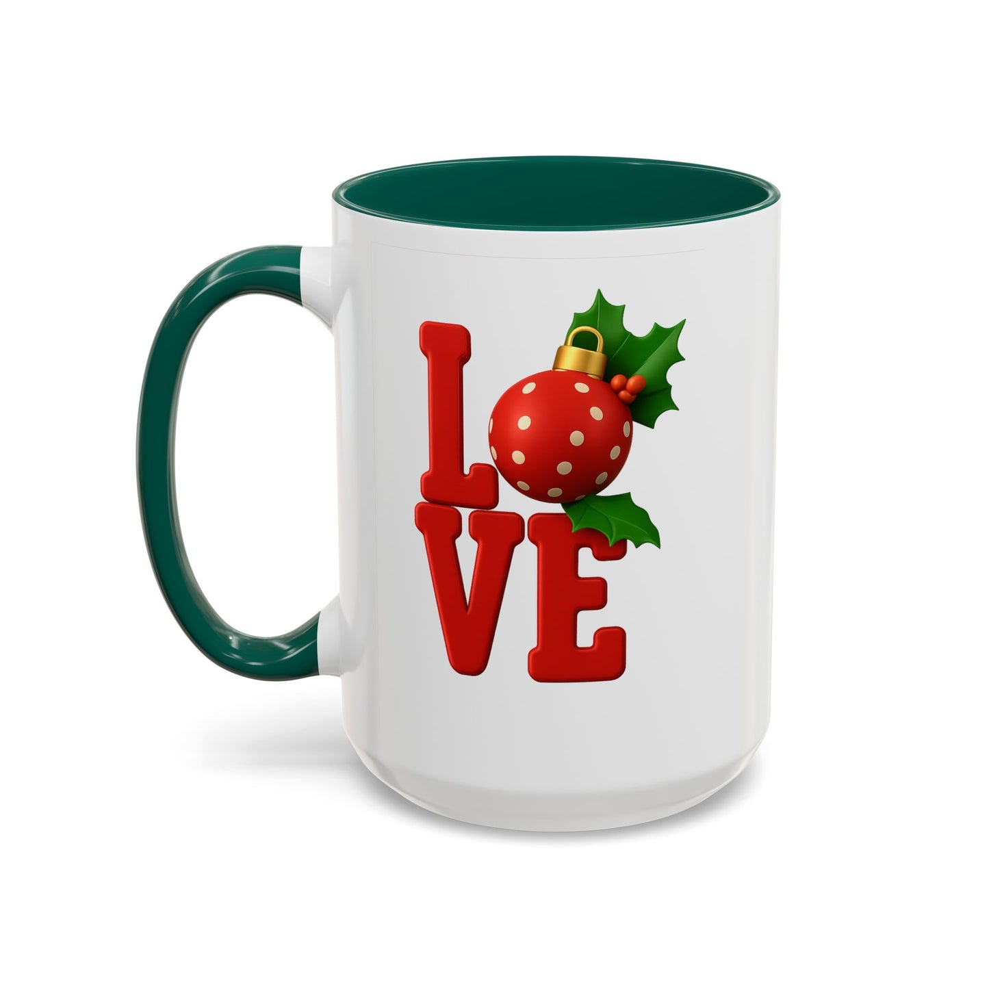 "LOVE" Accent Mugs