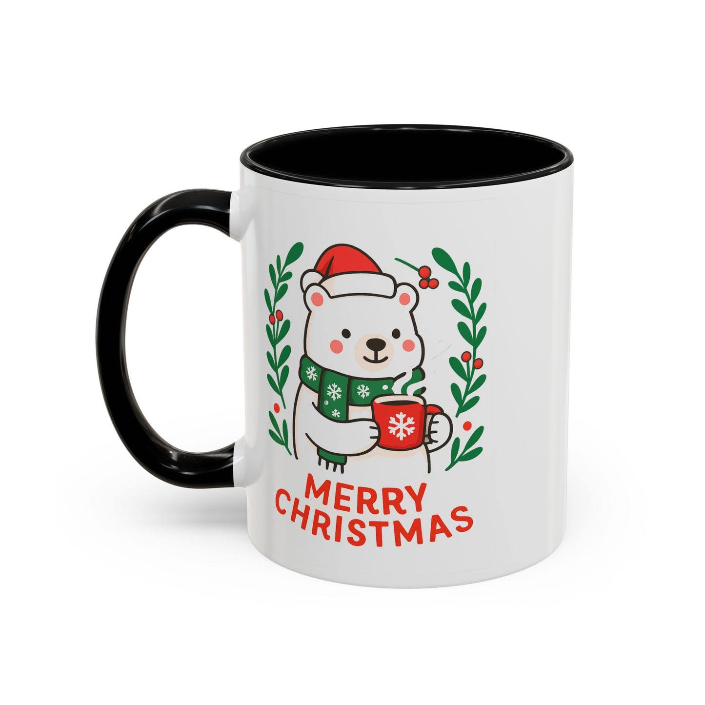 "Merry Christmas" Accent Mug