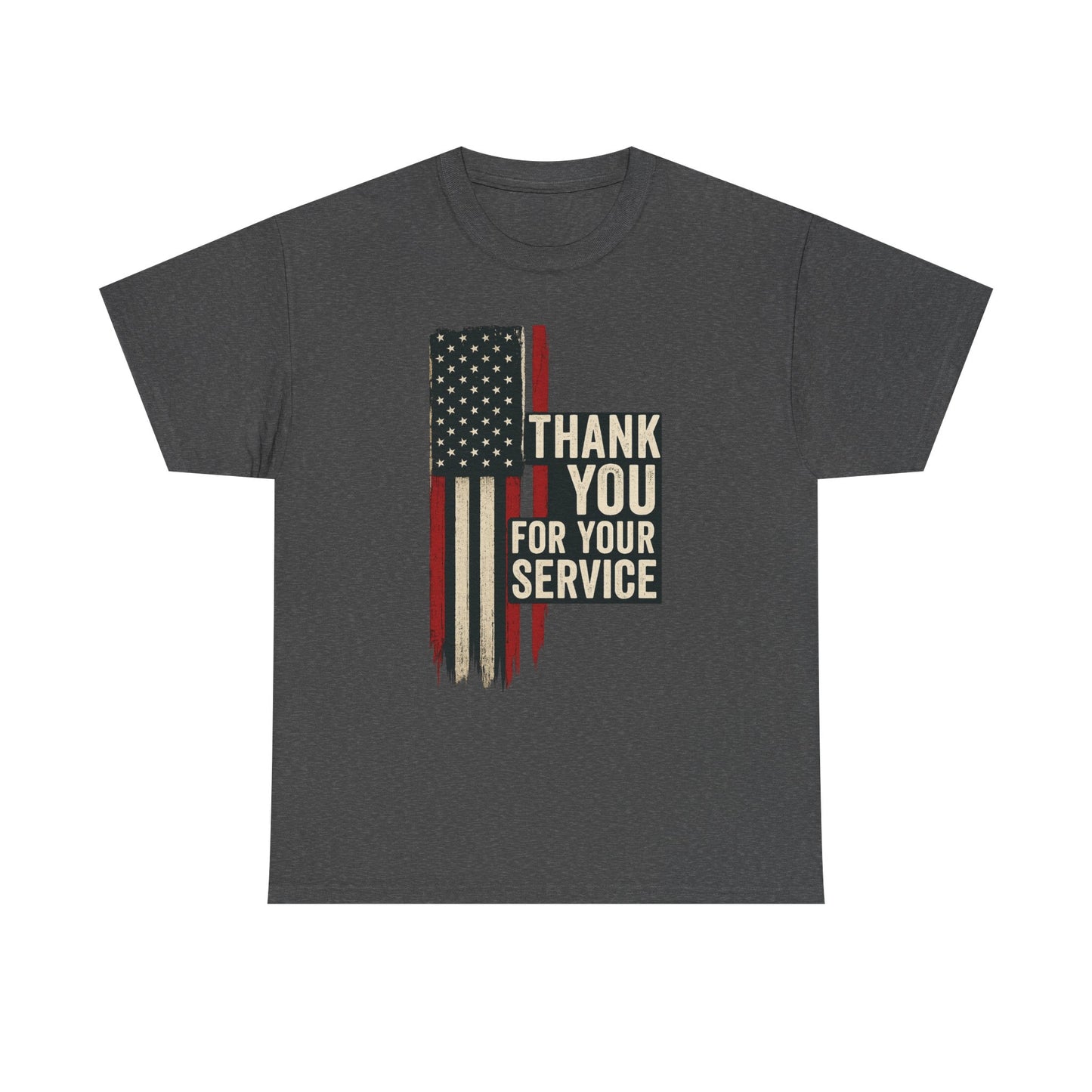 "Thank You For Your Service" Veterans Day Unisex Tee