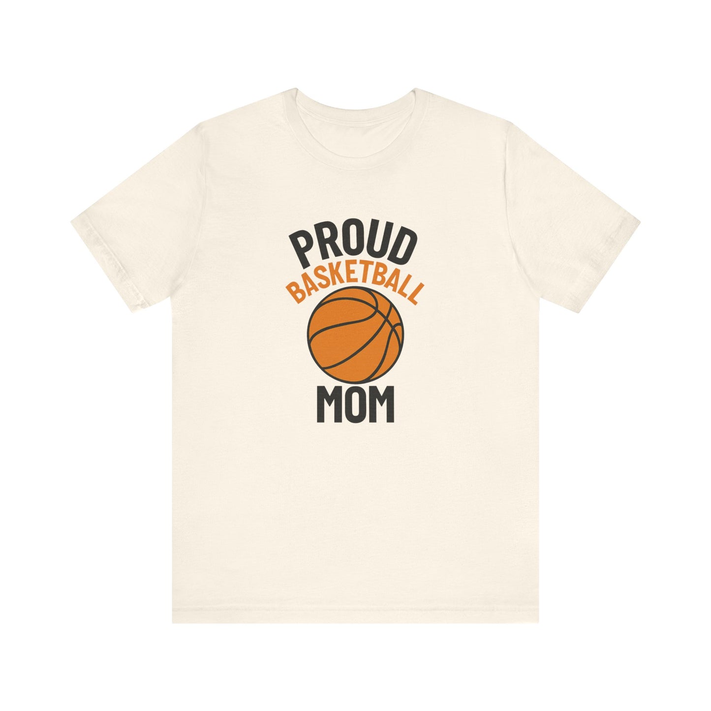 "Proud Basketball Mom" Jersey Tee