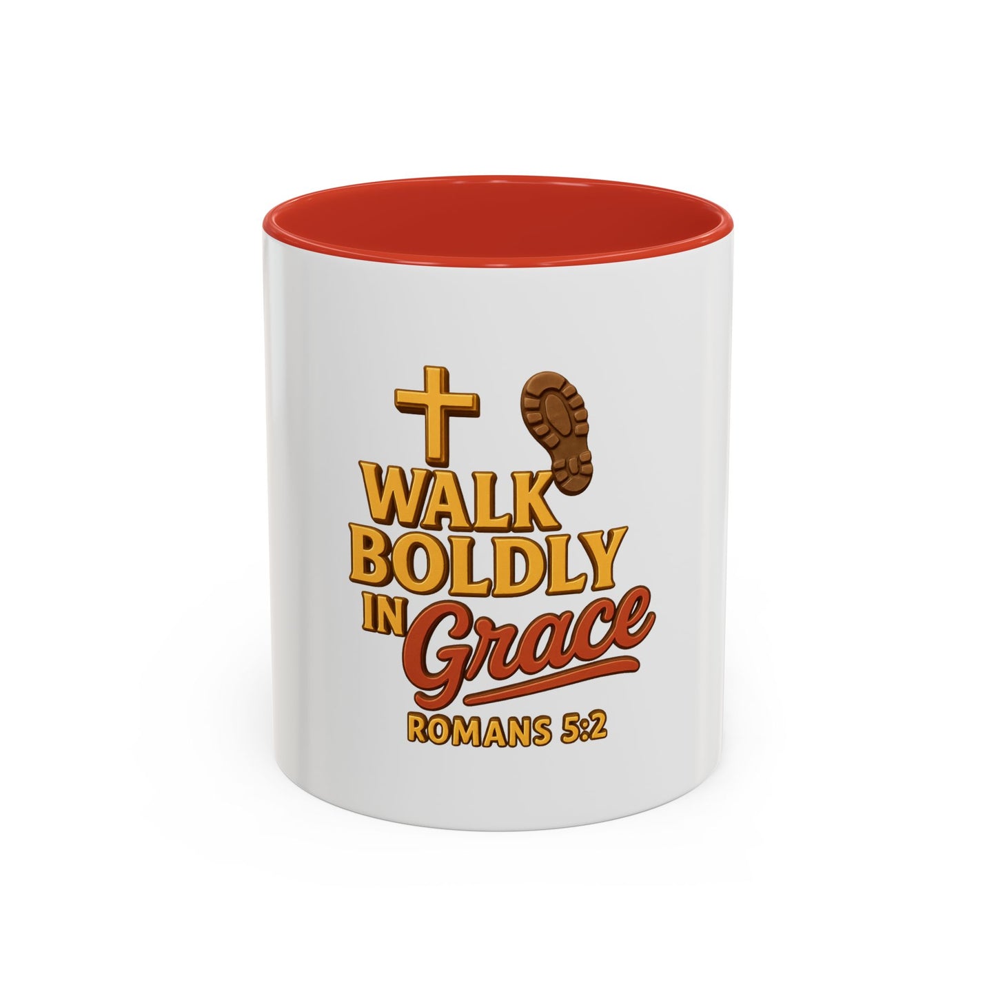 Walk Boldly in Grace – Inspirational Mug Collection (11oz)