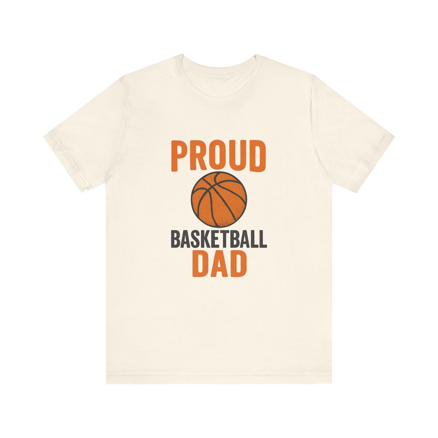 "Proud Basketball Dad" Jersey Tee