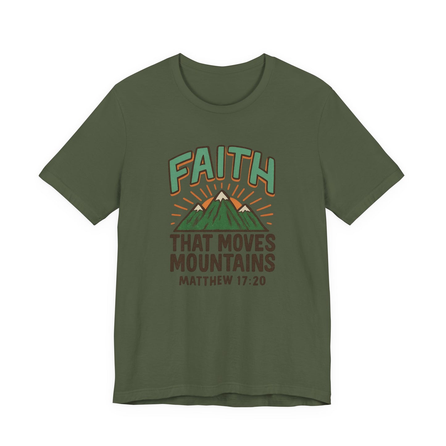 "Faith That Moves Mountains" Unisex Tee
