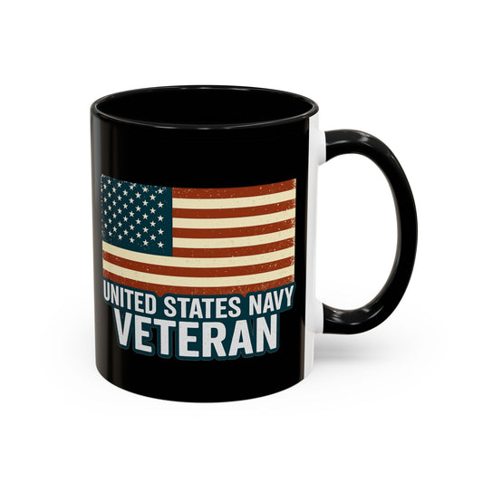 Navy Vet Accent Coffee Mug