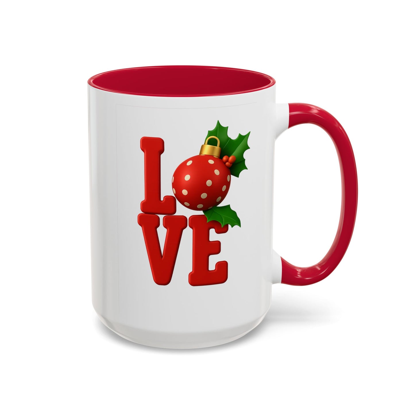 "LOVE" Accent Mugs