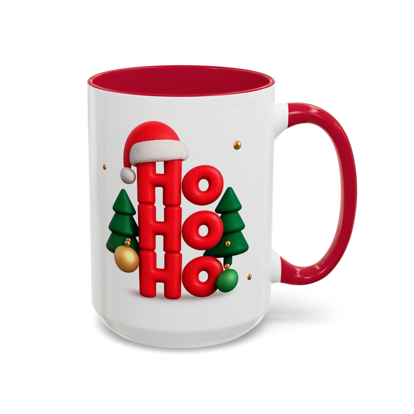 "Ho Ho Ho" Accent Mug